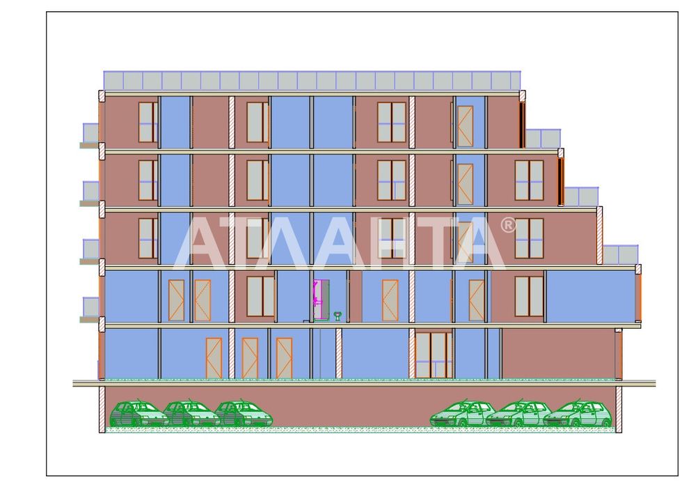 Квартира 32,57м2  Теремки