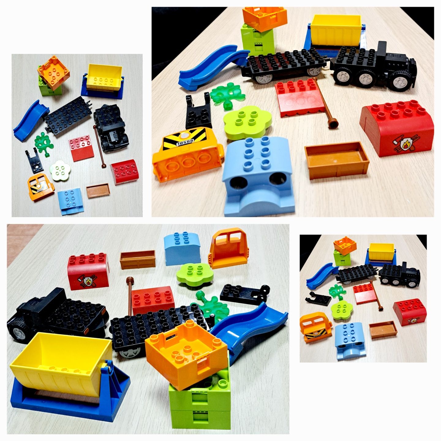 Klocki lego duplo, figurki zestaw