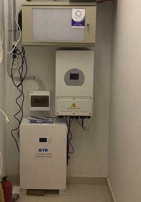 Монтаж ДБЖ (Джерел безперебійного живлення), установка інвертора