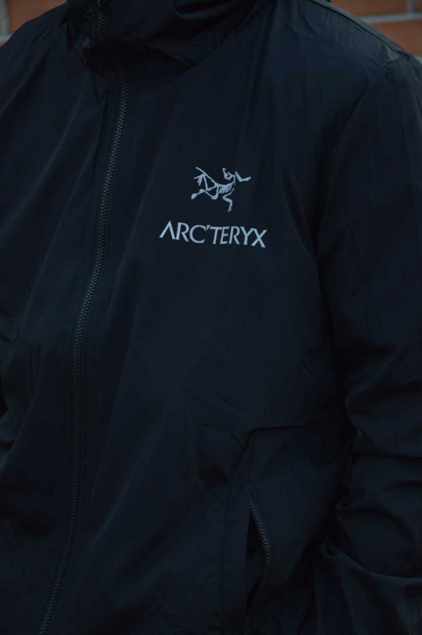 Arcteryx Вітровка чорна Gore-Tex // Артерікс чоловіча вітровка гортекс