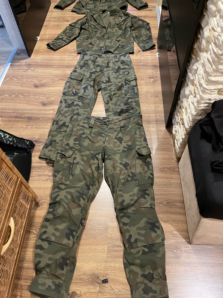 Moro wojskowe kurtka spodnie
