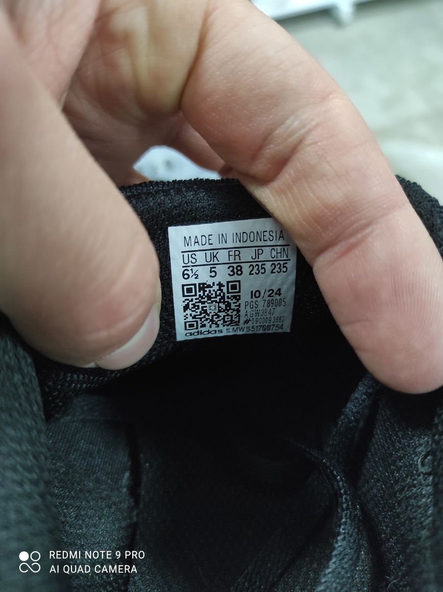 ОРИГІНАЛ 100% Кросівки Adidas Galaxy 6 Running Shoes Black Gw3847 38