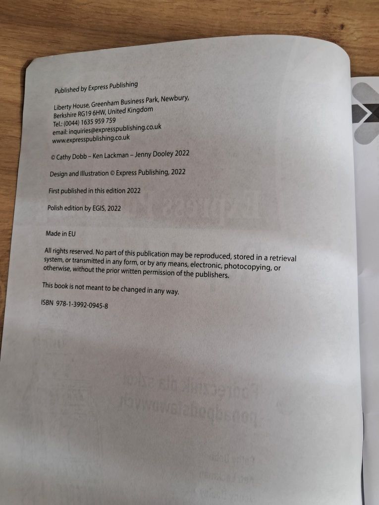 Repetytorium język angielski poziom podstawowy i rozszerzony