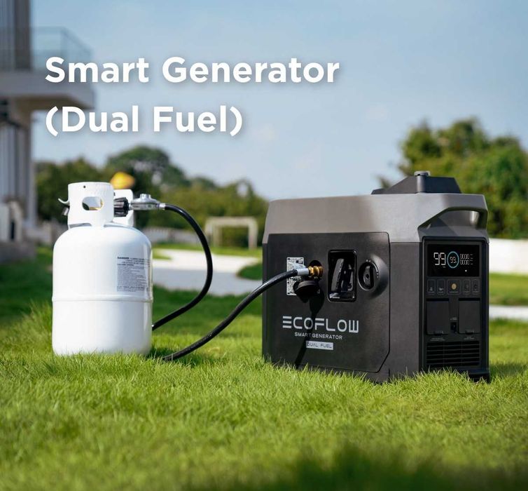 Генератор газ-бензин EcoFlow Smart Generator Dual Fuel (GasEBDUAL-EU)