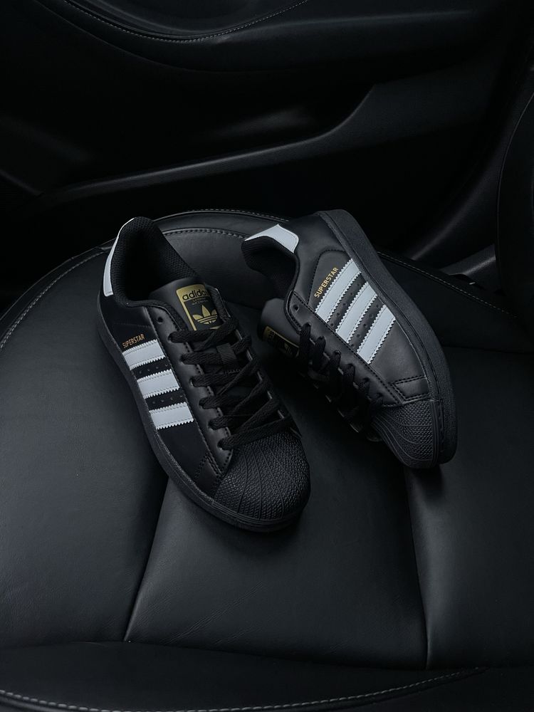 Adidas Superstar Black Розміри 36-45