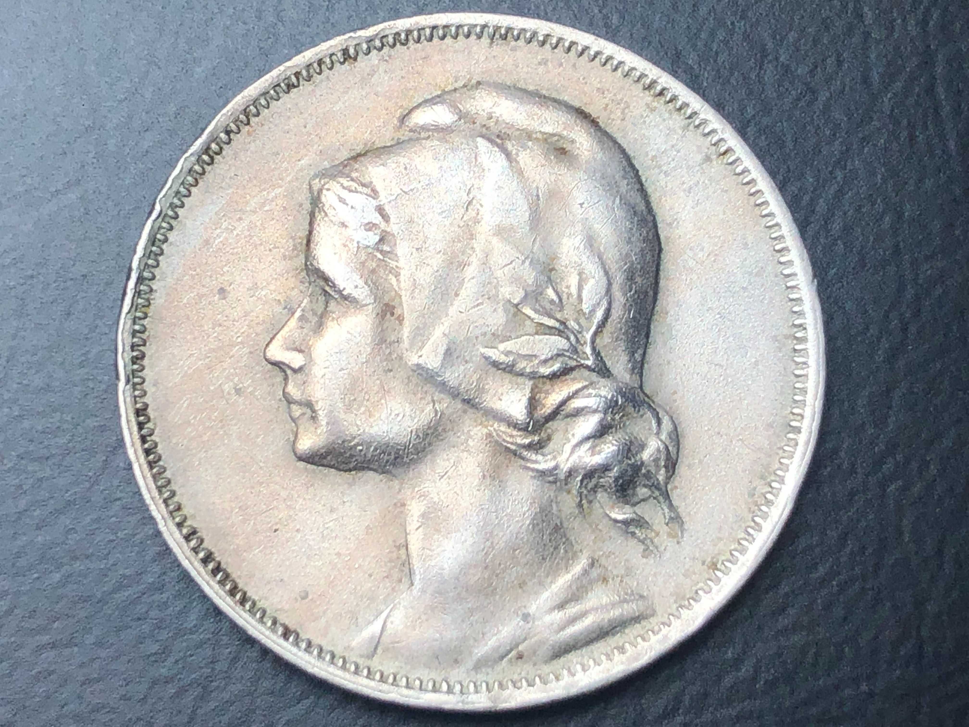 Lote de 2 moedas de 4 Centavos Niquel 1917 e 1919