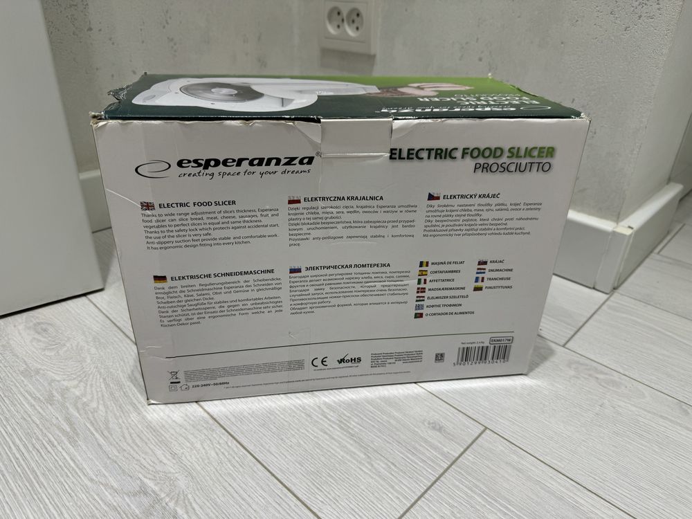 Ломтерізка ESPERANZA EKM017W