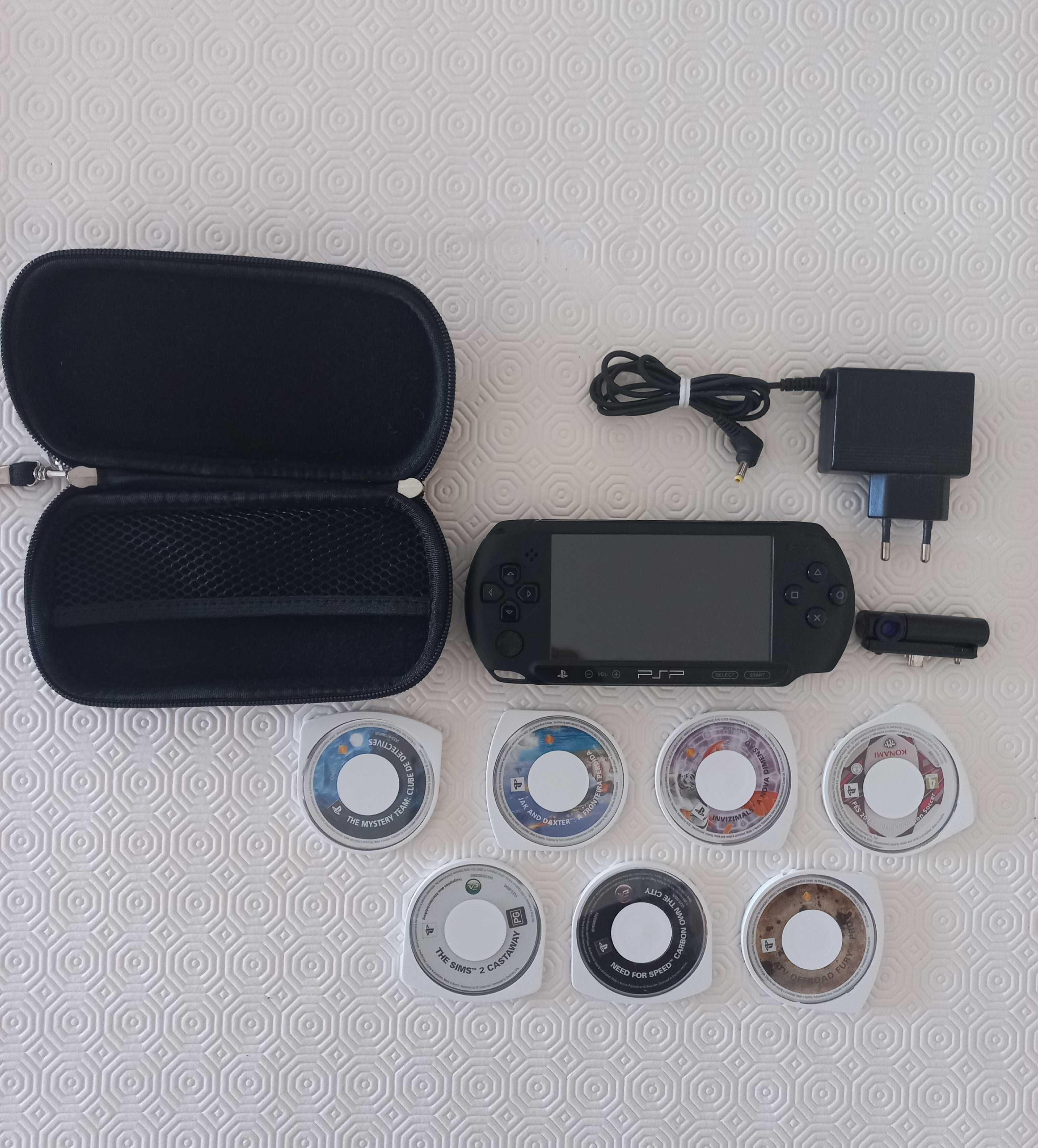 PSP avariada + 7 jogos