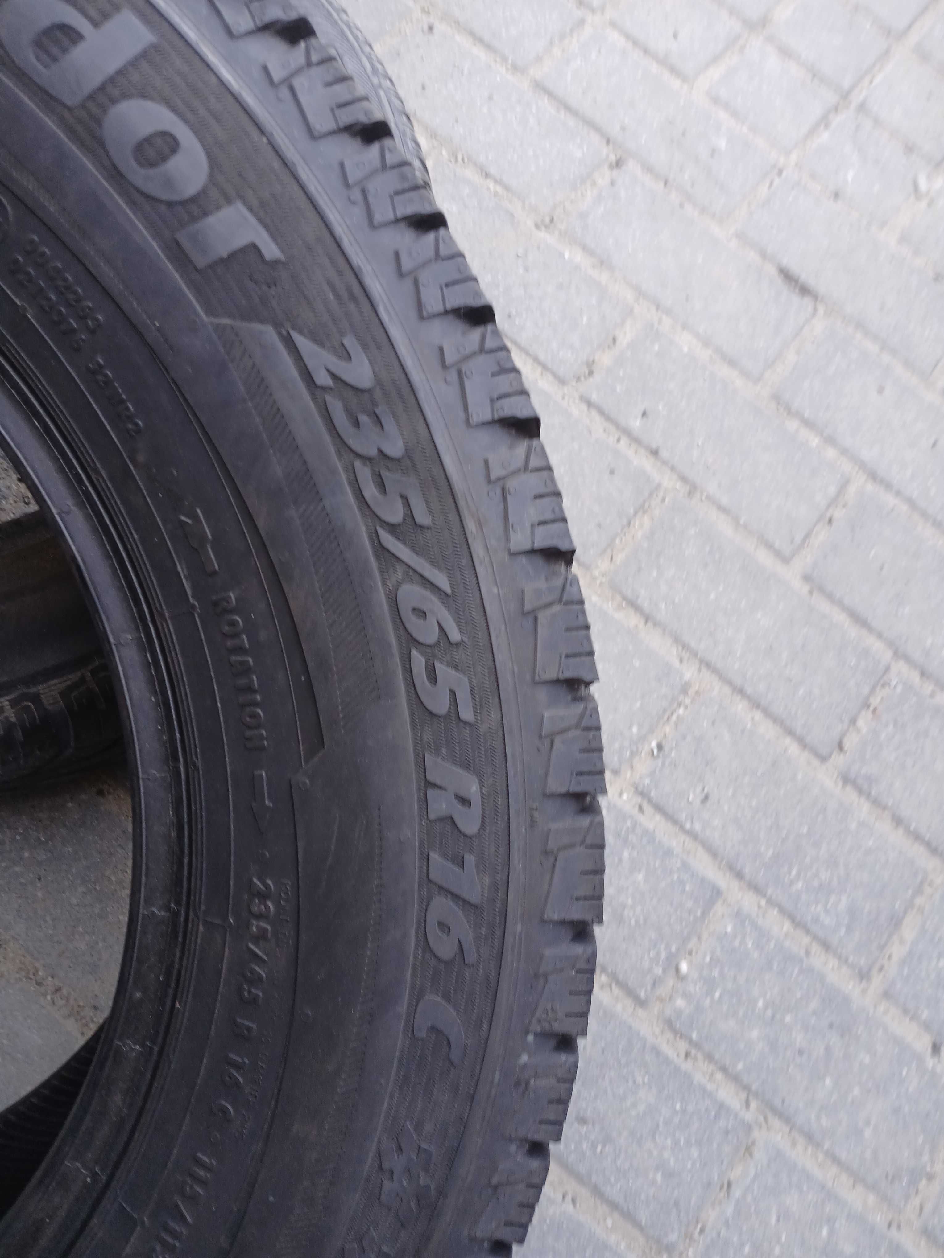 2x używane opony zimowe 225/75 R16C MATADOR Montaż Gwaranacja