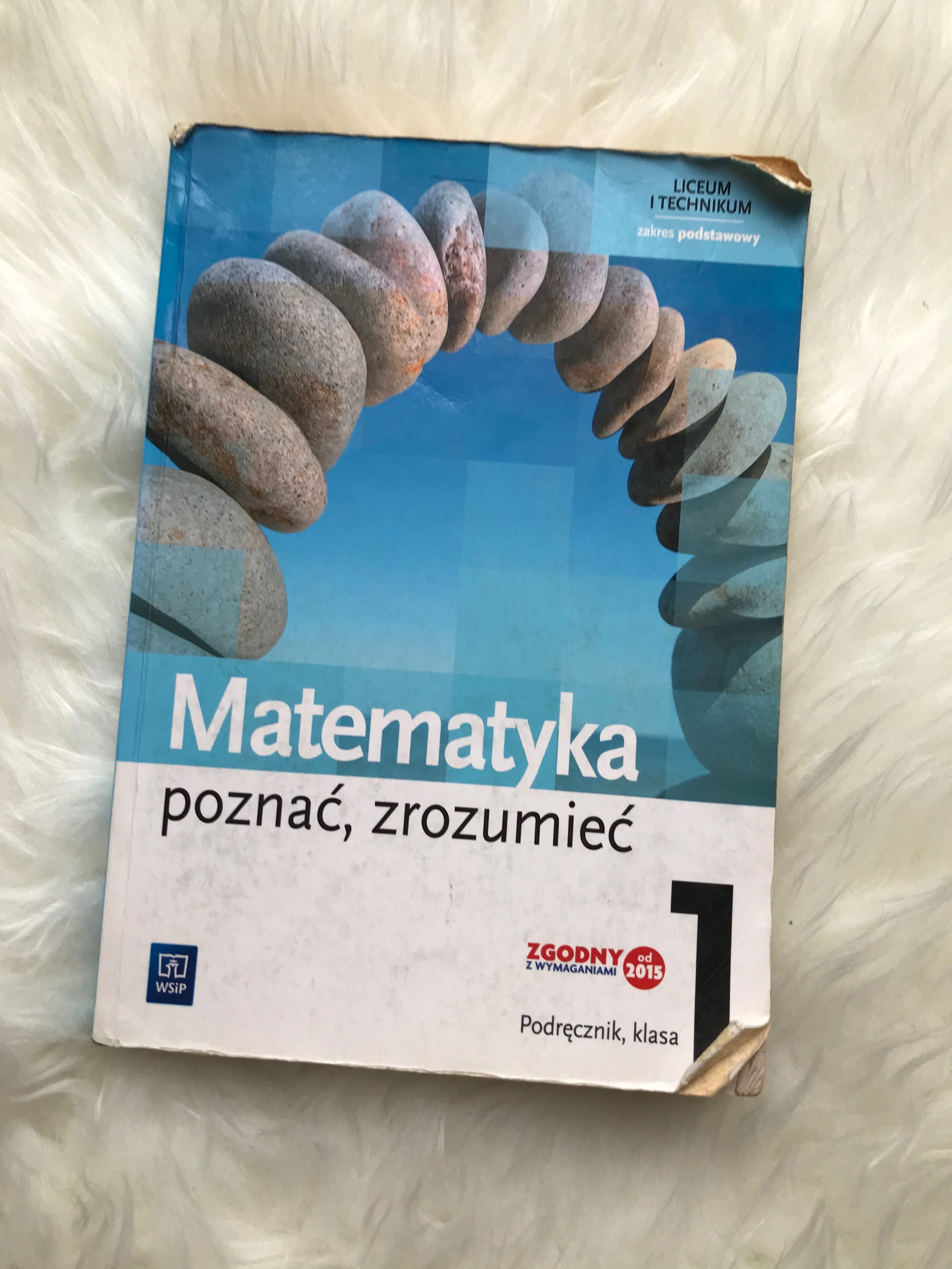 Matematyka poznać, zrozumieć 1