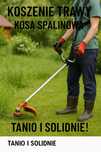 Koszenie trawy – kosa spalinowa|szybko|tanio|dokladnie|dojazd w cenie!