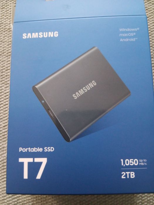 Przenośny dysk SSD Samsung t7 2 tb