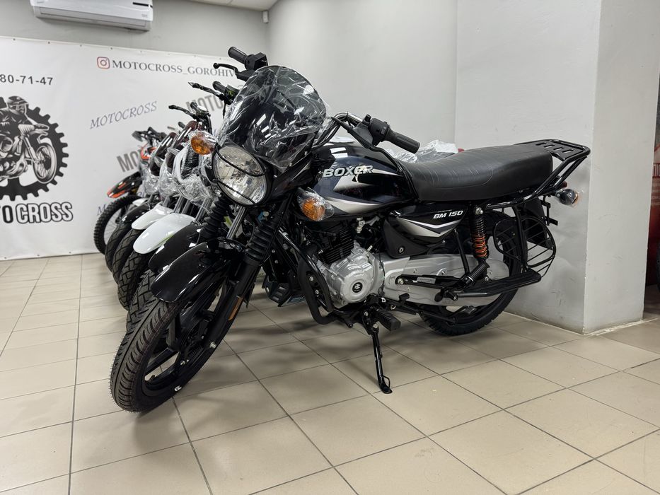 Мотоцикл Bajaj Boxer 150, Боксер 150 Доставка до дому! Індія!
