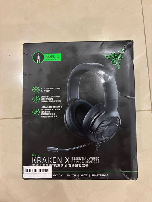 Навушники Razer Kraken X нові