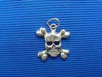 Czacha czaszka skull - wisior, przywieszka metaloplastyka