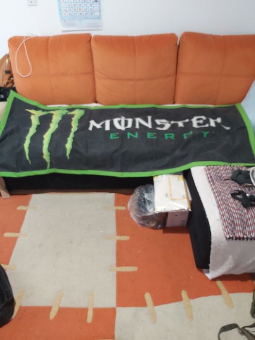 Bandeira tapete monster energy