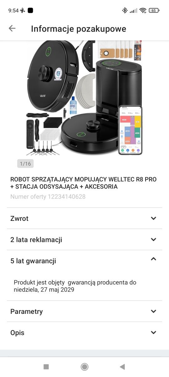 Robot sprzątający
