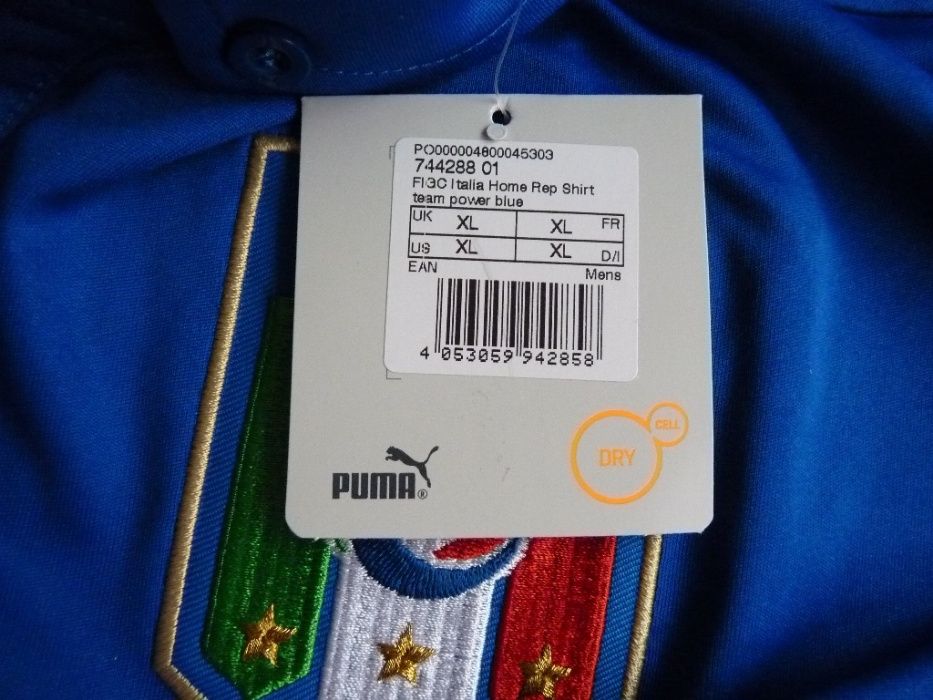 nowa koszulka PUMA FIGC ITALIA HOME REP rozmiary S