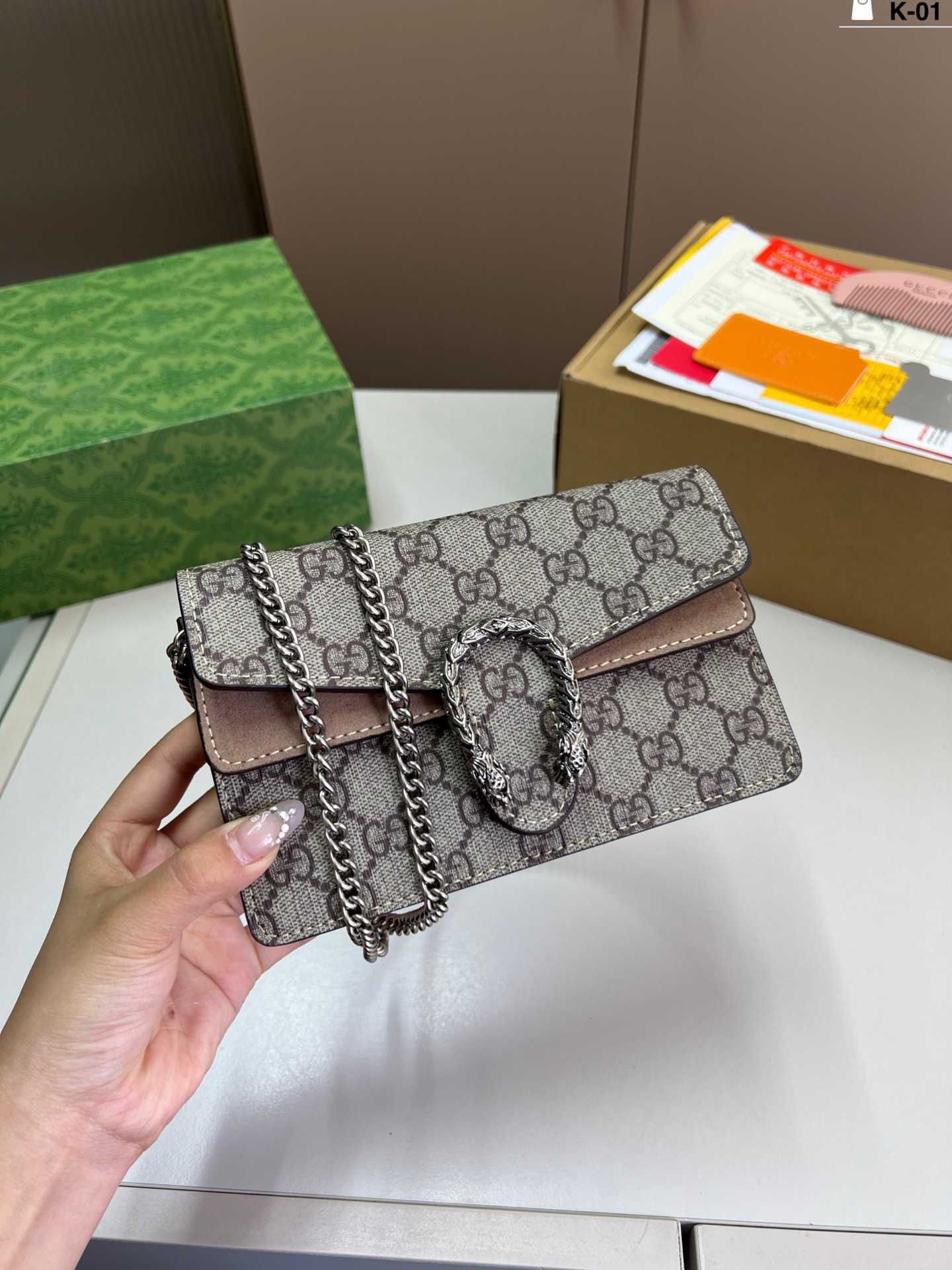 2 GUCCI Dionysus Torba, torebka Rozmiar 18x10