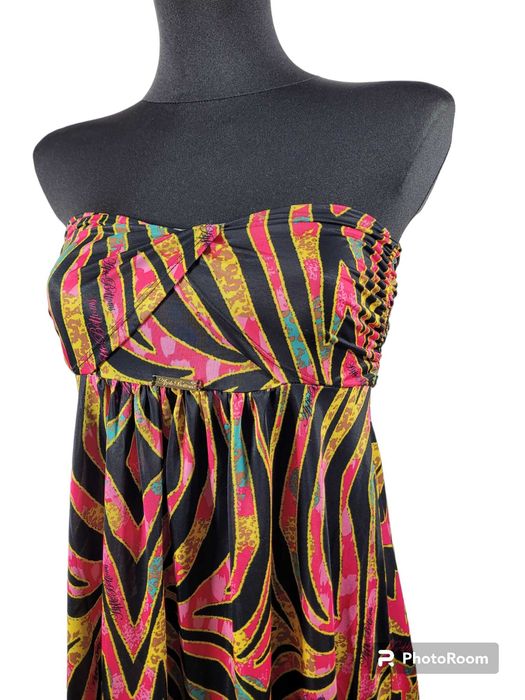 Wzorzysta sukienka Apple Bottoms 38,M na lato glamour