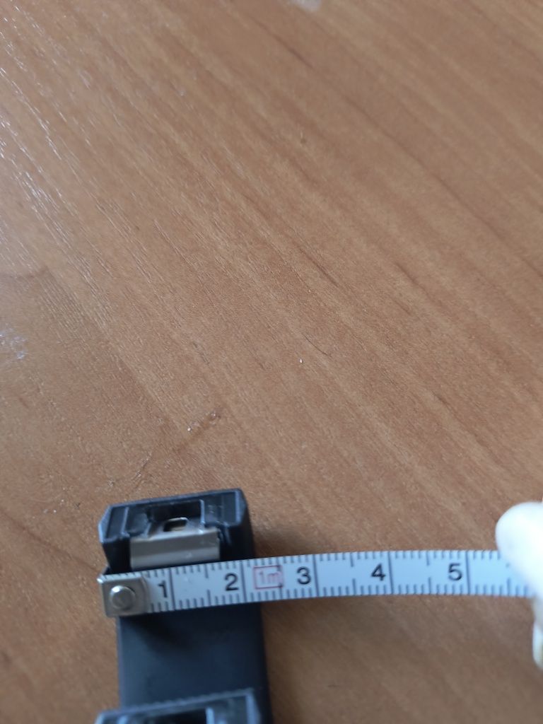 Nowy silikonowy pasek do zegarka 22 mm czarny