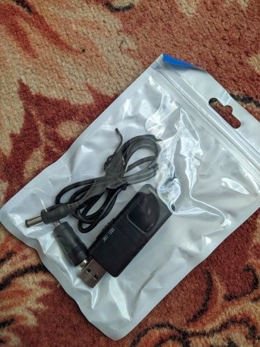 Кабель питания повышающий 9V 12v для WiFi Роутера USB-DC