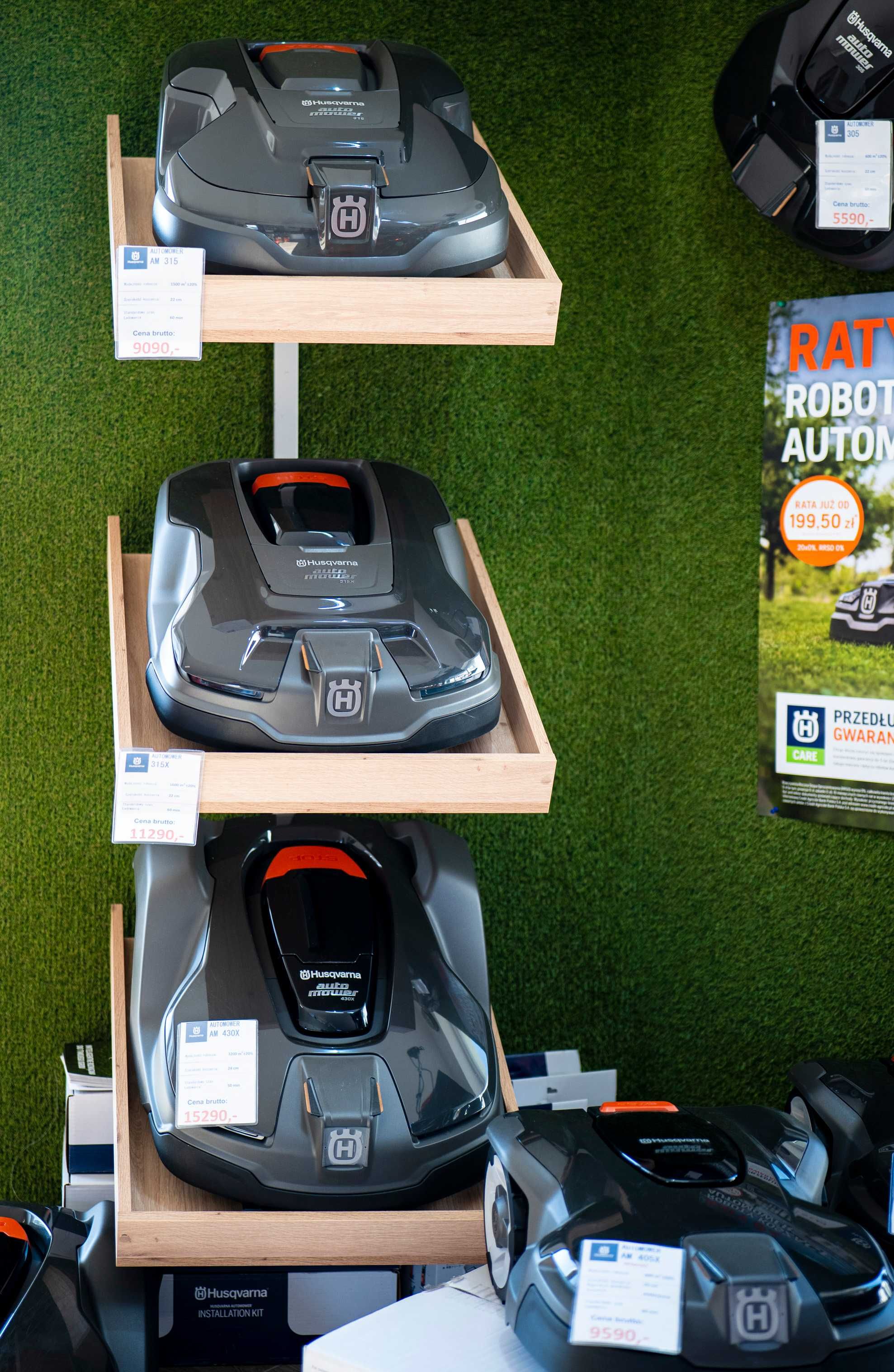 Kosiarka Automatyczna Robot Koszący - Husqvarna  305 - 600m2 Wysyłka