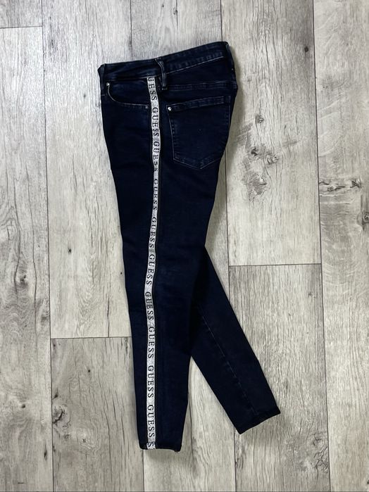 Guess skinny high джинсы штаны 26 размер с лампасами подростковые