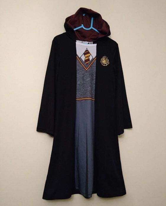Strój peleryna sukienka Hermiona Harry Potter H&M 134/140 rozmiar