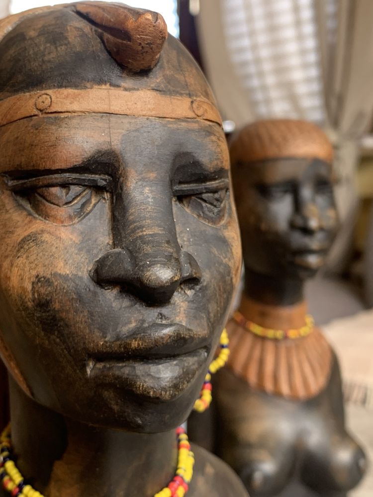 Африканские статуэтки Африканский бюст