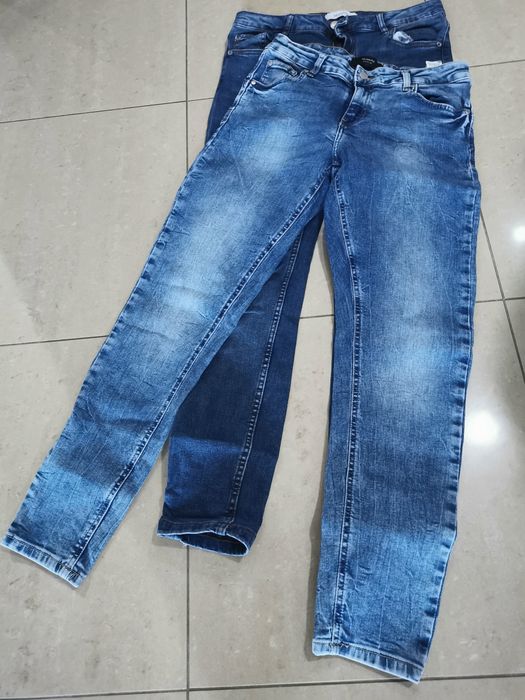Spodnie damskie jeansowe Reserved rozm. 38 elastyczne