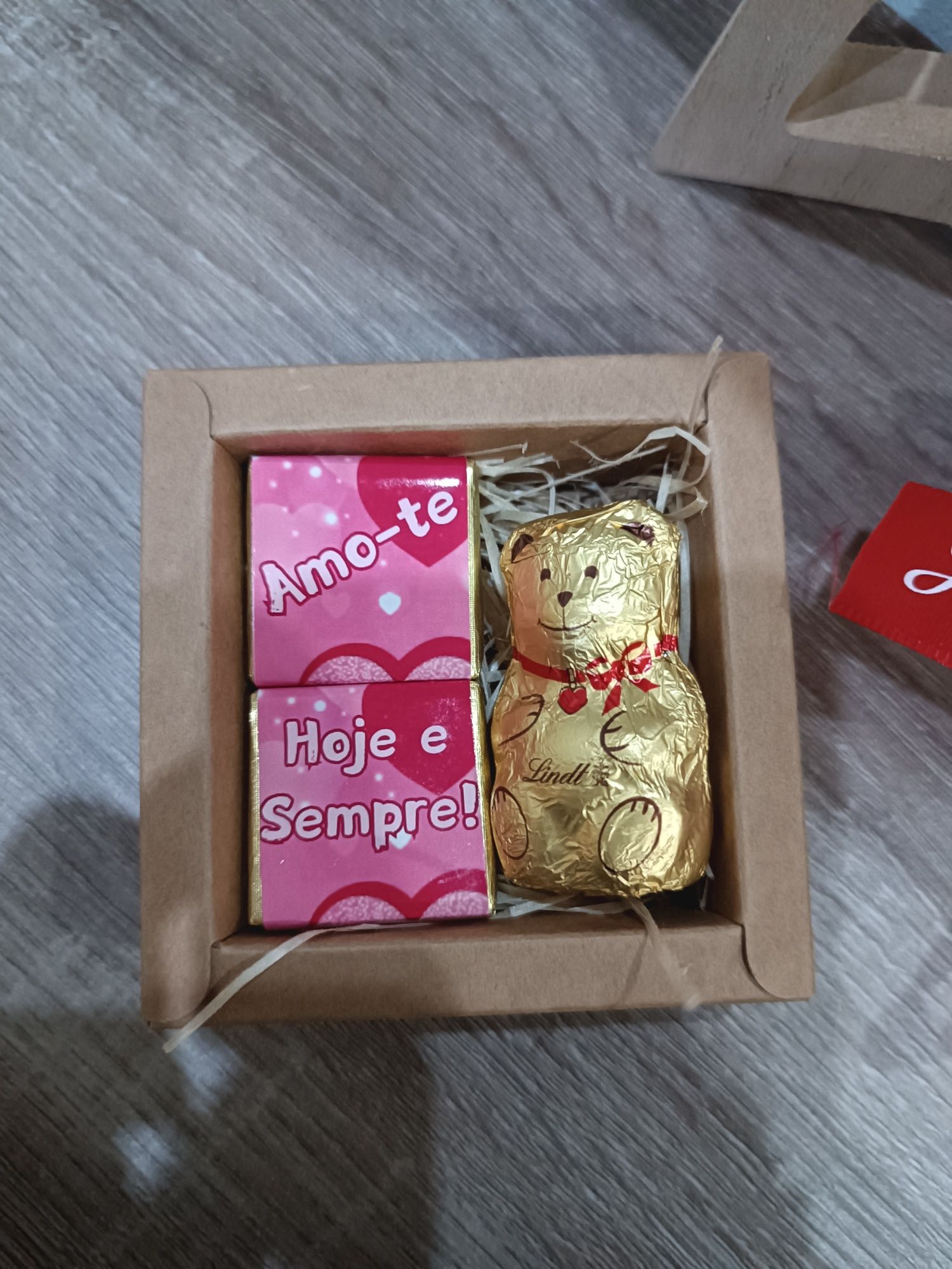 Napolitanas com mensagem