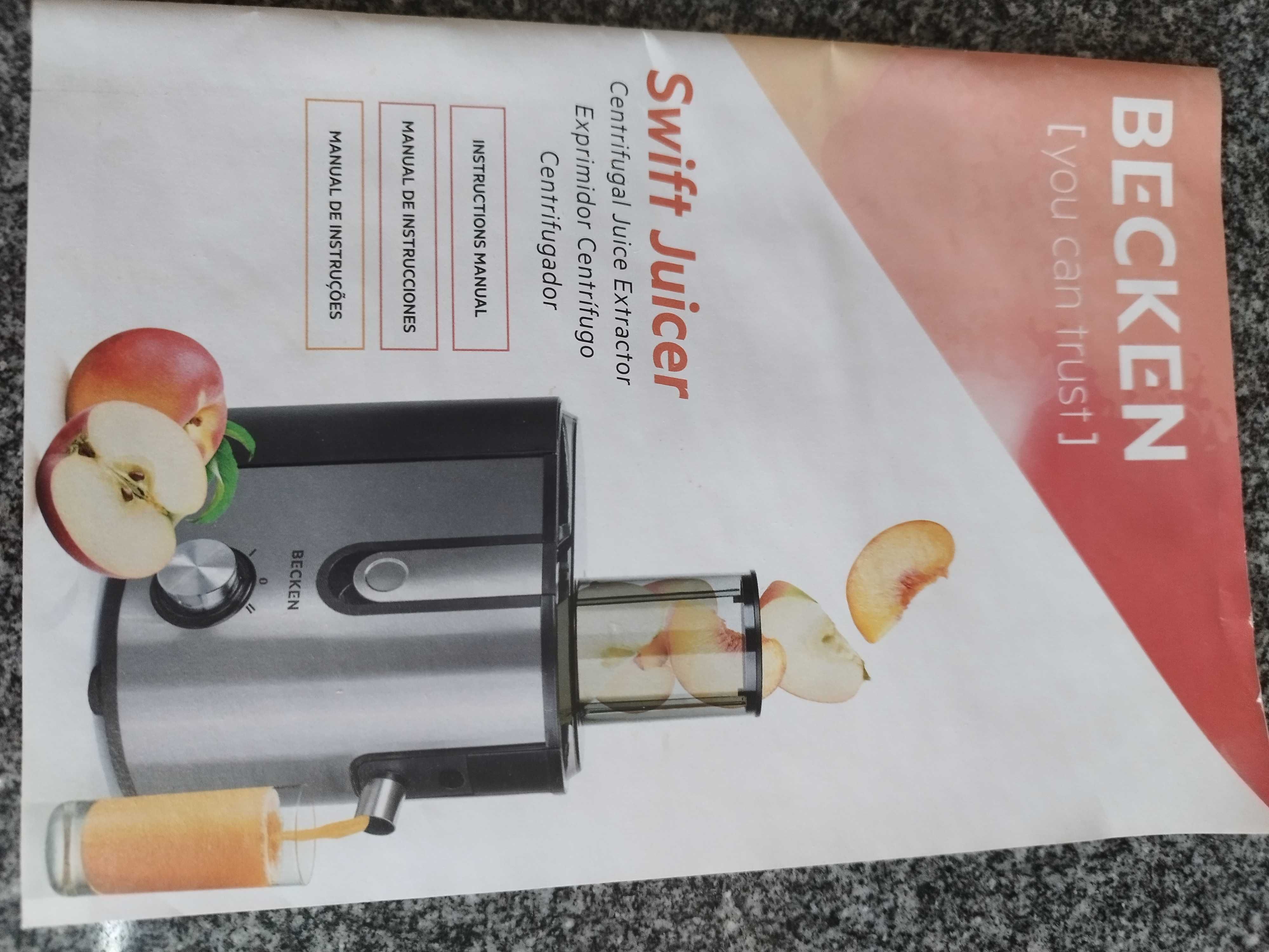 Forno microondas e centrifugadora Swift juicer