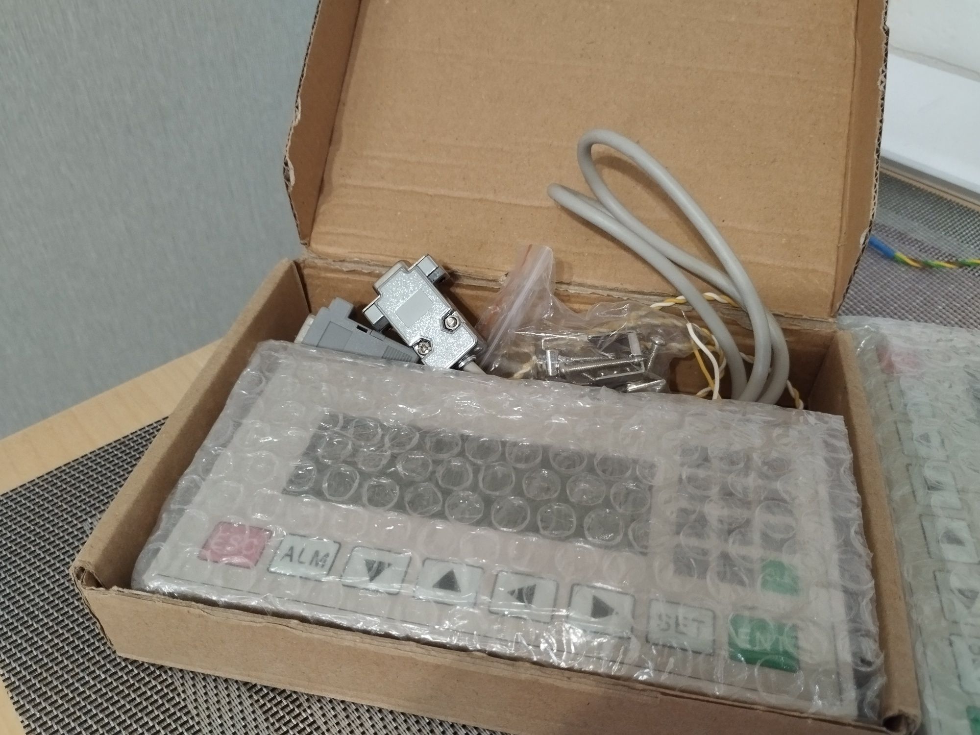 Панель системи диспетчеризації ModBus RTU, HMI панель оператора OP320.