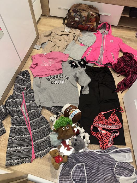 Ogromna paczka dla dziewczynki 140