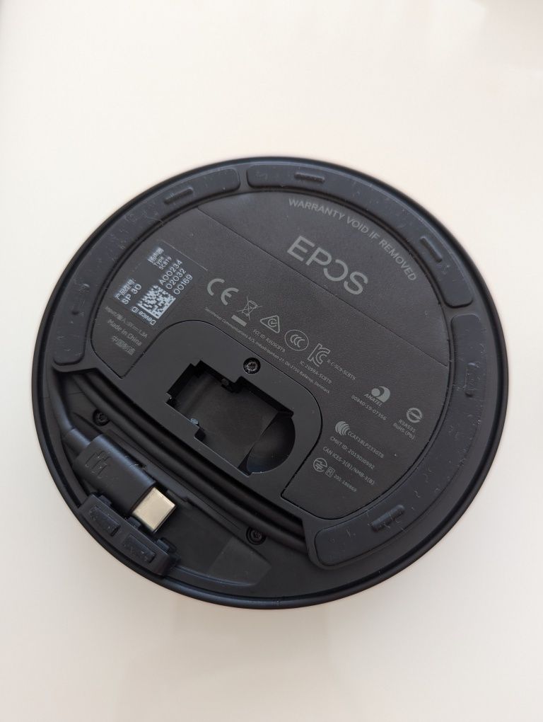 Speakerphone - Coluna, microfone EPOS SP 30 - Ótimo estado