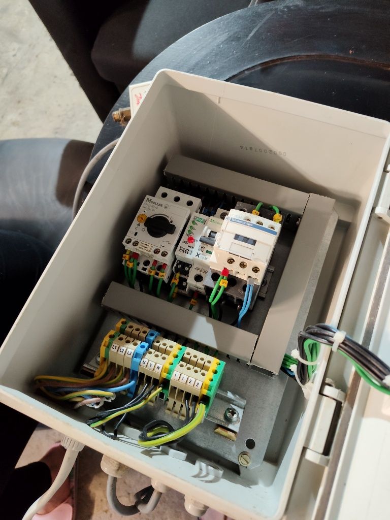 Szafa elektryczna do studni głębinowej+ silnik pompy grundfos