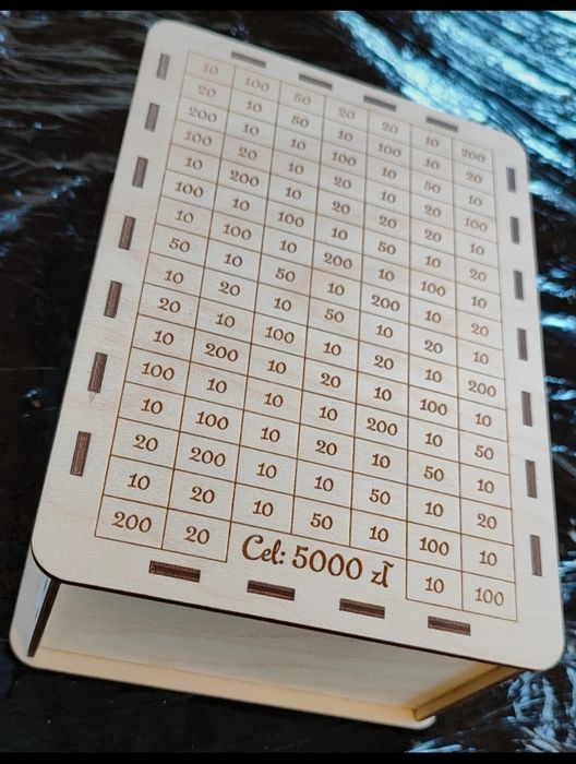 Skarbonka wykreślanka 5 tys