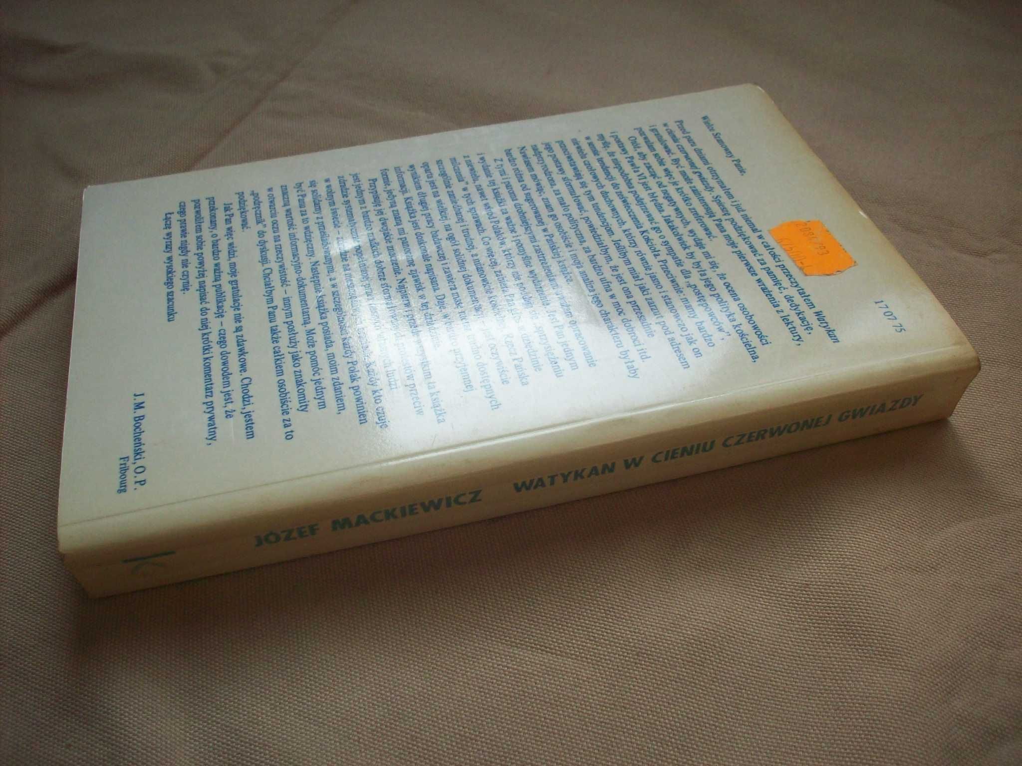 Watykan w cieniu czerwonej gwiazdy, Józef Mackiewicz, 1986.