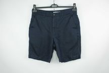Лляні чіно шорти Zara Navy Linen Shorts Розмір W31 M