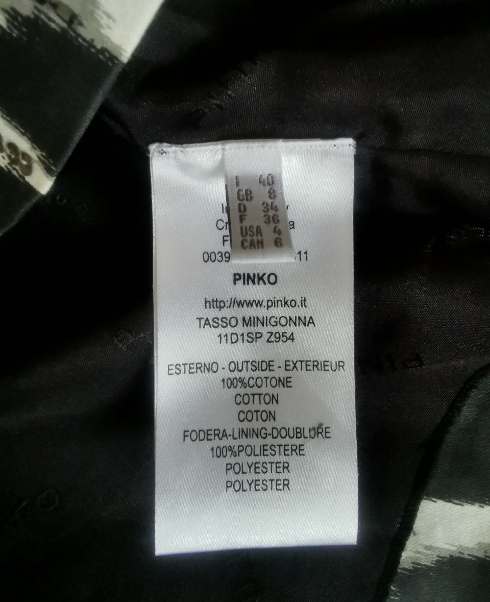 PINKO spódnica wyszywana cekinami