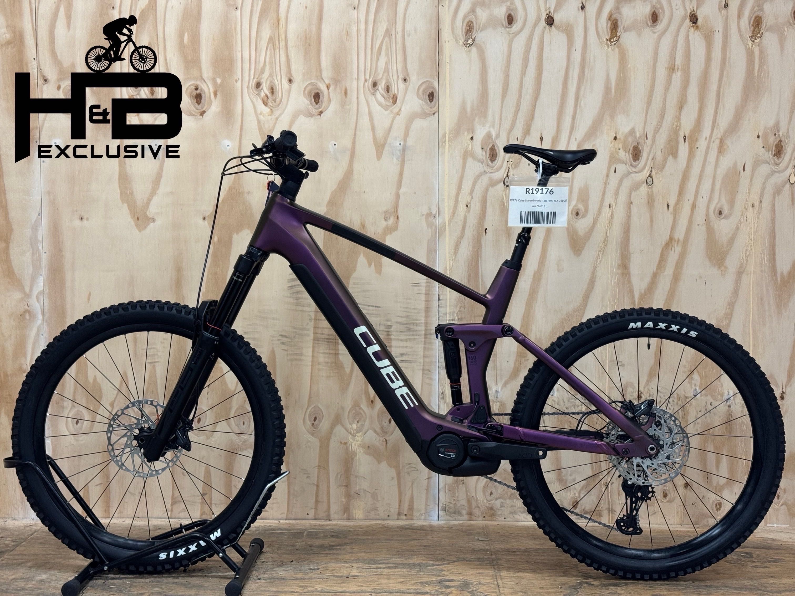 Cube Stereo Hybrid 160 HPC SLX 750 Shimano XT 2024