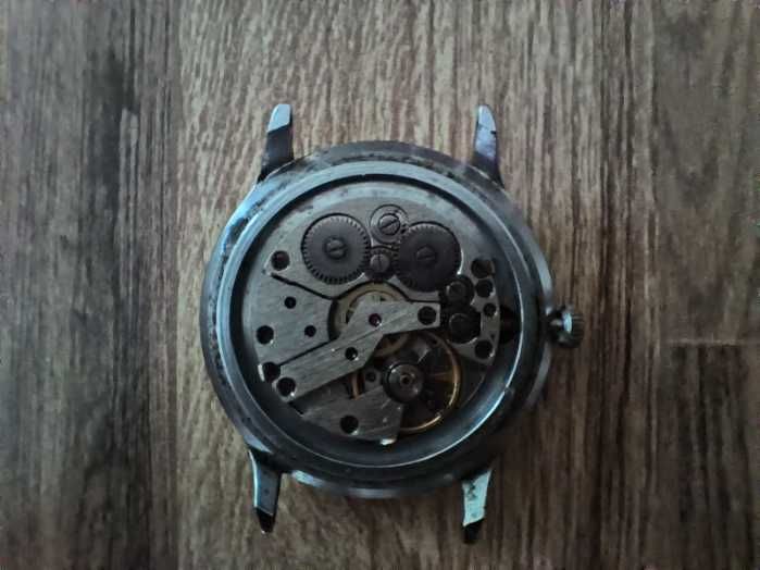 Zegarek męski Sława - mechanizm z obudową