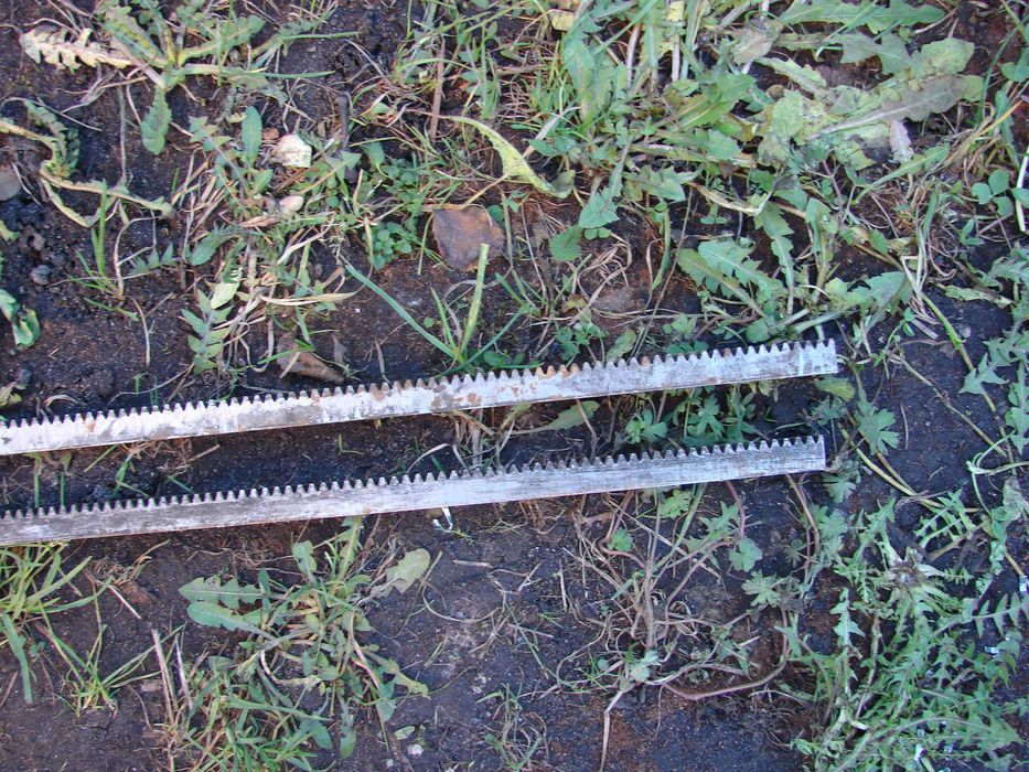 Listwa zębata 2 metry do  bramy tokarki 2szt