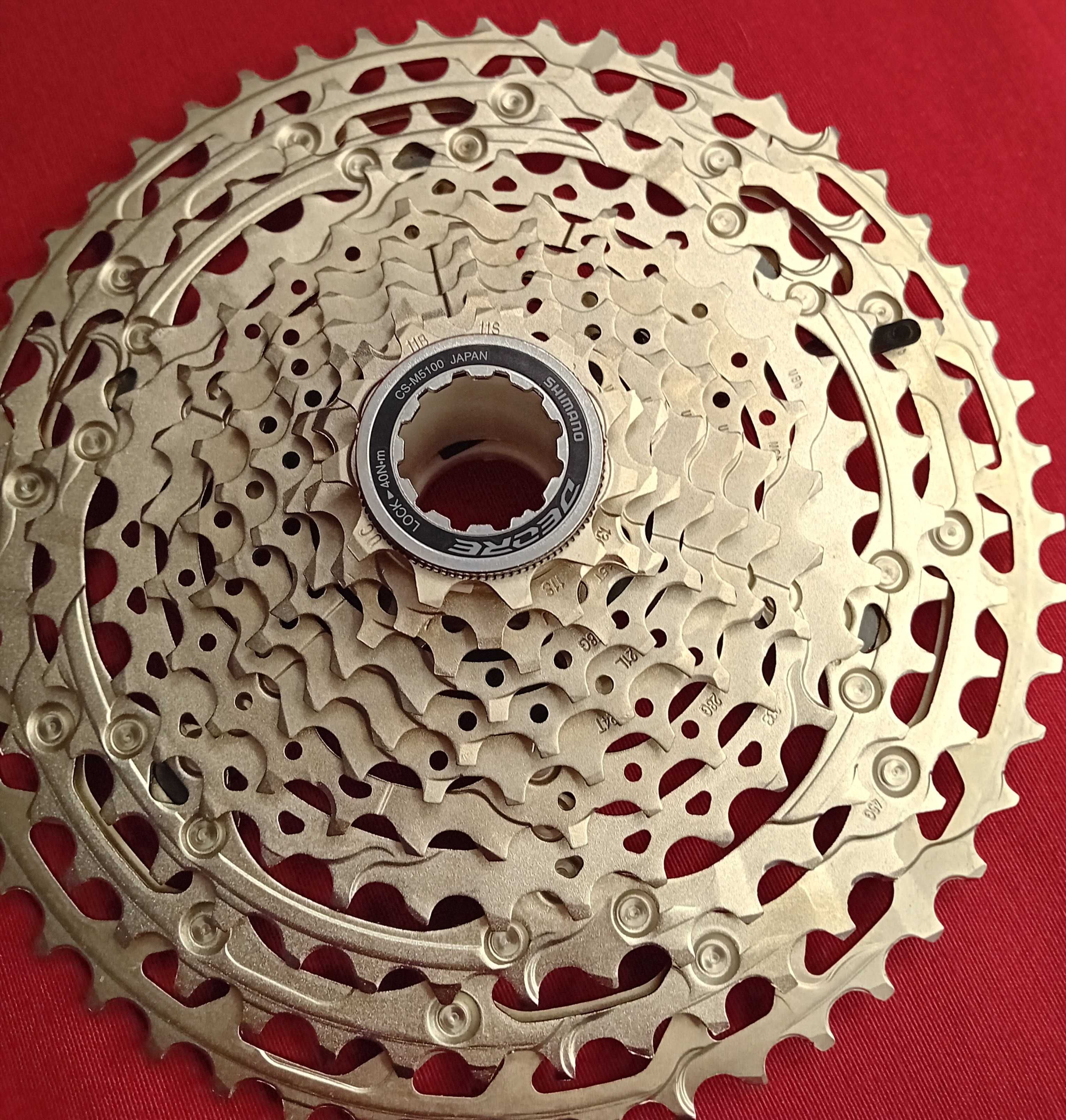 Kaseta Shimano  Deore  CS-M5100 , 11-rzędowa,11-51T.