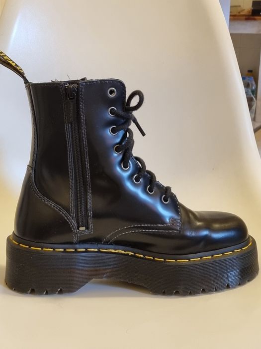 Dr.Martens Jadon Black Polished Smooth r.41