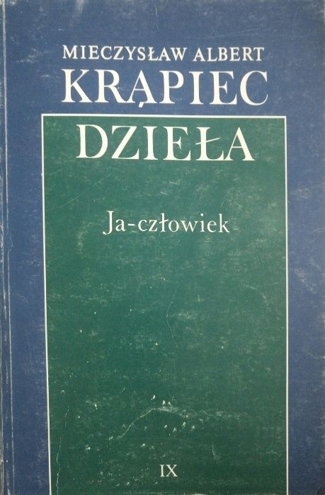 Mieczysław Albert Krąpiec – Dzieła – Ja-człowiek. Stan bdb.