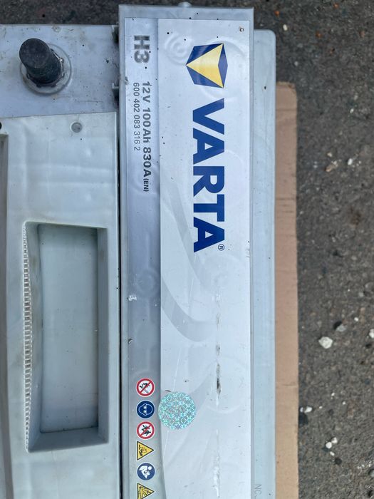 Акамулятор Varta H3 12V 100Ah 830A(en)