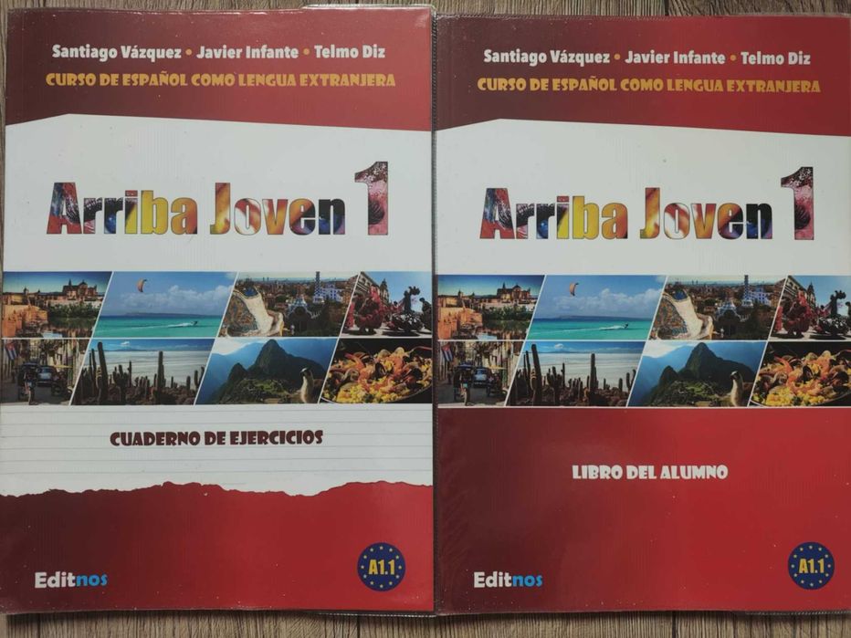 Książka i ćwiczenia Ariba Joven 1 , J. hiszpański