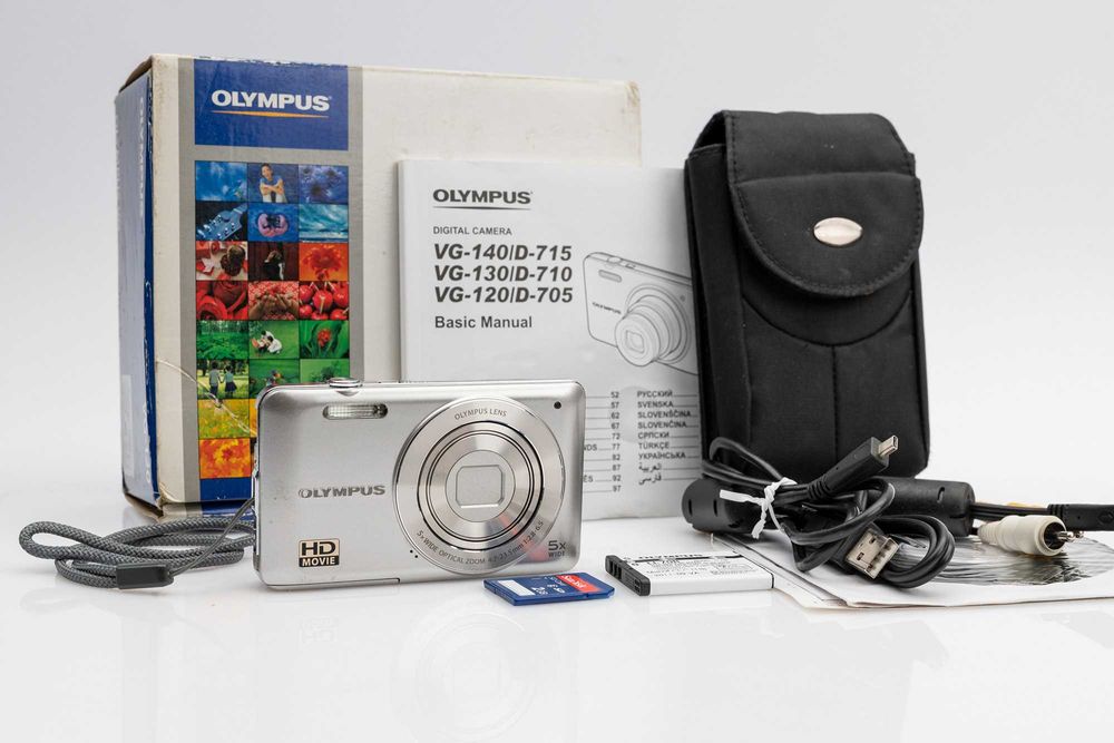 Odb osobisty. Olympus VG - 120 aparat kompaktowy, cyfrowy.